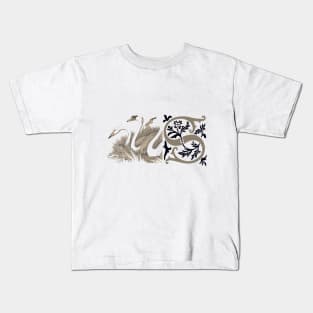 white swan Kids T-Shirt